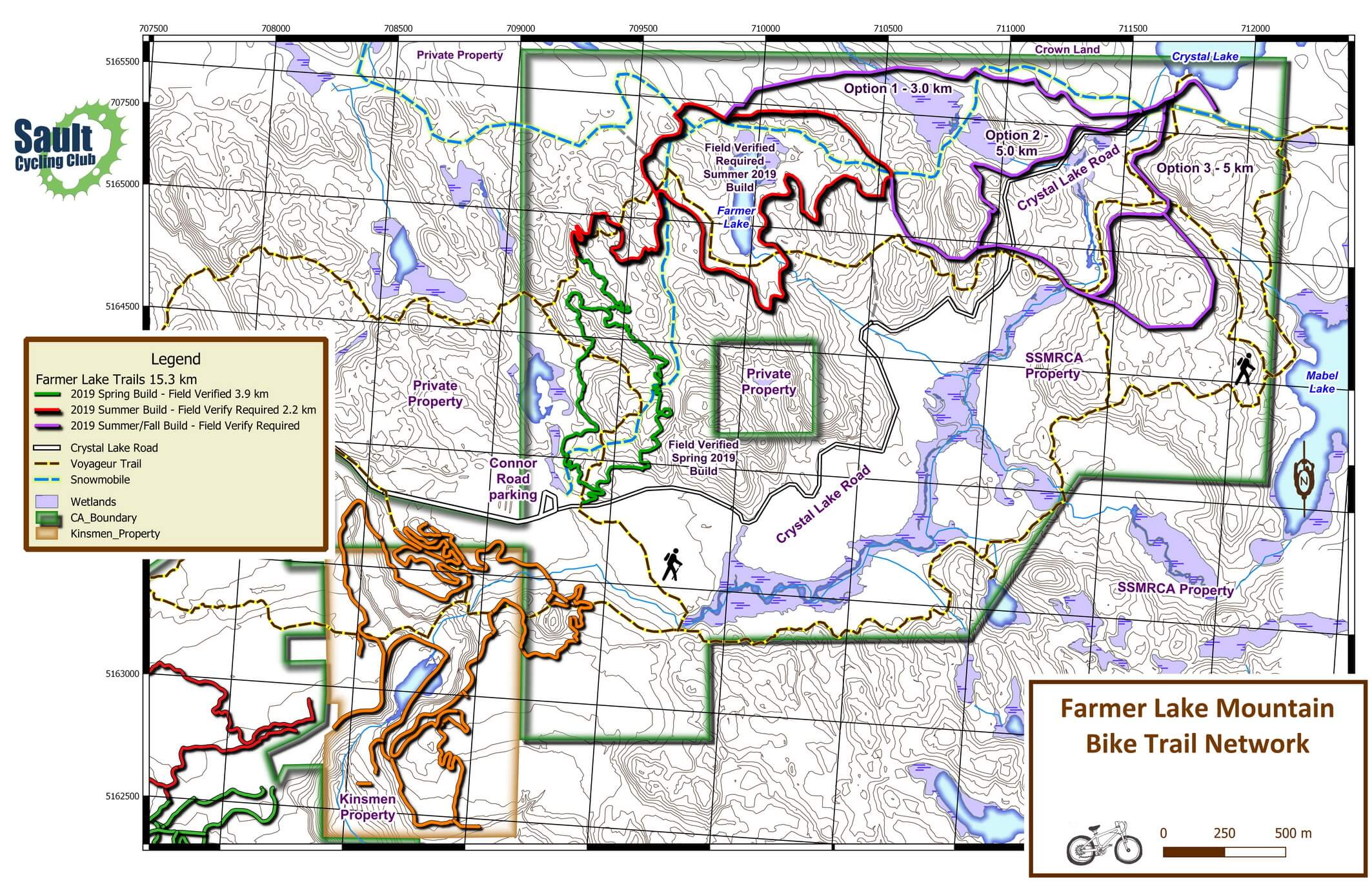 Farmer Lake Trail Proposal Map